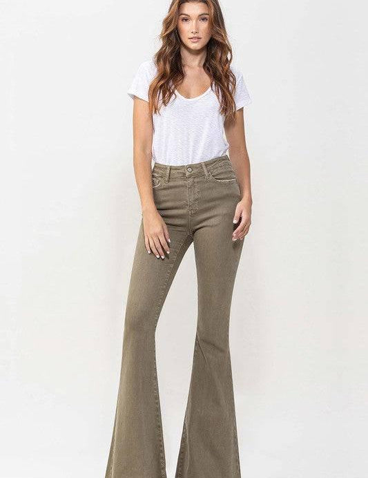 Vervet by flying monkey high rise super flare Jeans