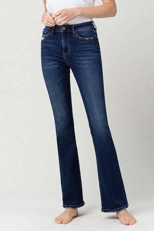 Vervet High Rise Slim Bootcut Jeans Jeans