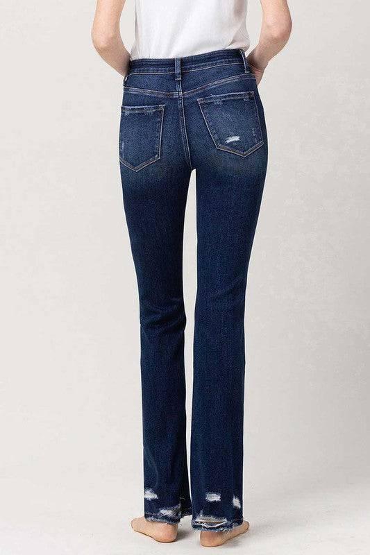 Vervet High Rise Slim Bootcut Jeans Jeans