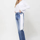 Super high rise crop jeans Jeans