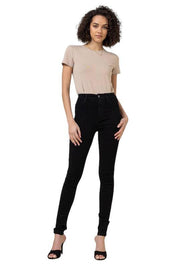 Classic High Waisted Black Skinny Jeans Jeans