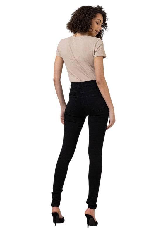 Classic High Waisted Black Skinny Jeans Jeans