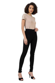 Classic High Waisted Black Skinny Jeans Jeans