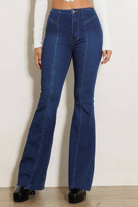 Vibrant M.I.U. High Waisted Flare Jeans Jeans