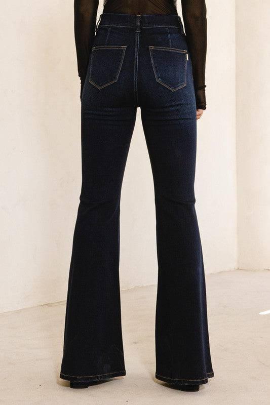 High waisted flare jeans Jeans