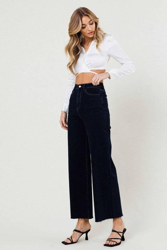 High waisted wide leg jeans Jeans