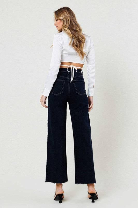 High waisted wide leg jeans Jeans