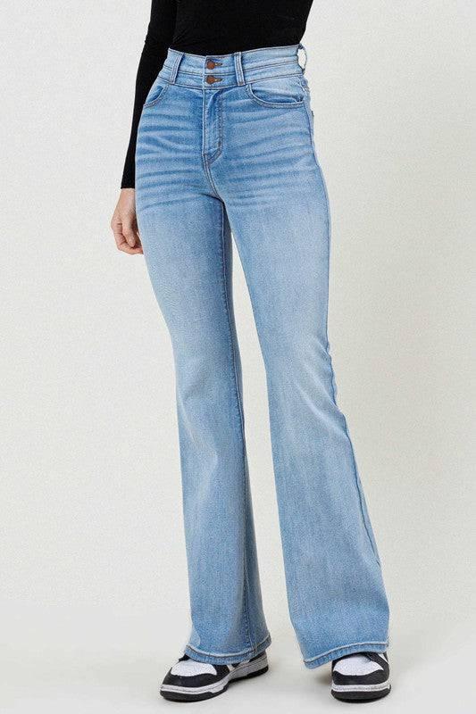 High Waisted Flare Jeans Jeans