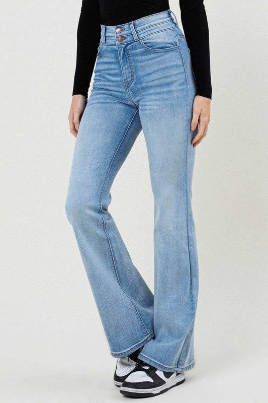 High Waisted Flare Jeans Jeans