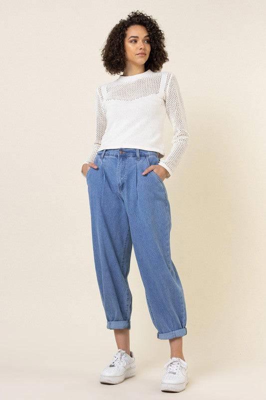 Laguna high waisted jeans Medium Stone Jeans