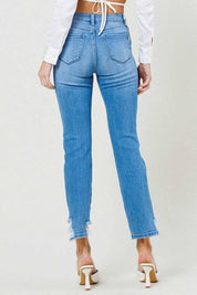 Mid rise straight leg jeans Jeans