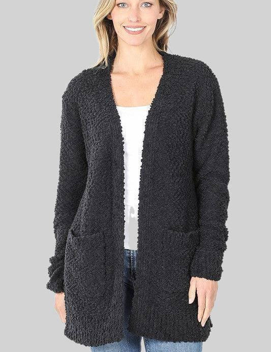 Long sleeved open cardigan Cardigans