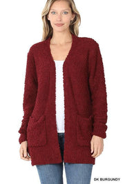 Long sleeved open cardigan Cardigans