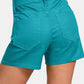 Zenana High Waist Denim Shorts Shorts