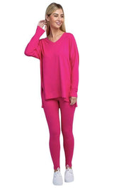 Zenana Long Sleeve Loungewear Set Loungewear