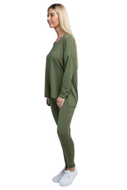 Zenana Long Sleeve Loungewear Set Loungewear