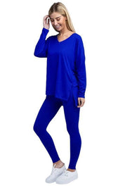 Zenana Long Sleeve Loungewear Set Loungewear