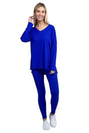 Zenana Long Sleeve Loungewear Set Loungewear