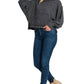 Zenana Exposed Seam Sweater Sweaters