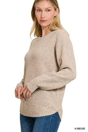 Zenana crew neck sweater Sweaters