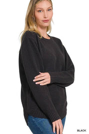 Zenana crew neck sweater Sweaters