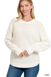 Zenana crew neck sweater Sweaters