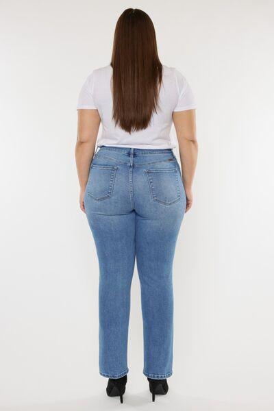 Kancan Full Size Cat's Whiskers High Waist Jeans Jeans