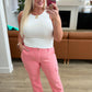 Judy Blue Pink High Rise Cargo Jeans Jeans