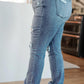 Judy Blue Destroyed Straight Jeans Jeans